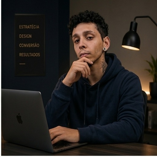 Igor Viana pensando em uma estratégia de site · Online Já