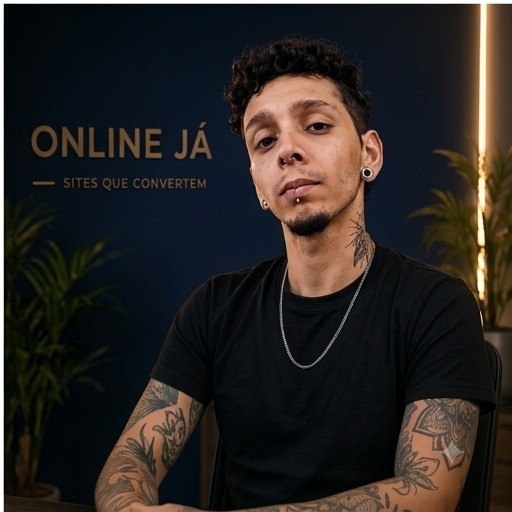 Igor Viana no estúdio da Online Já